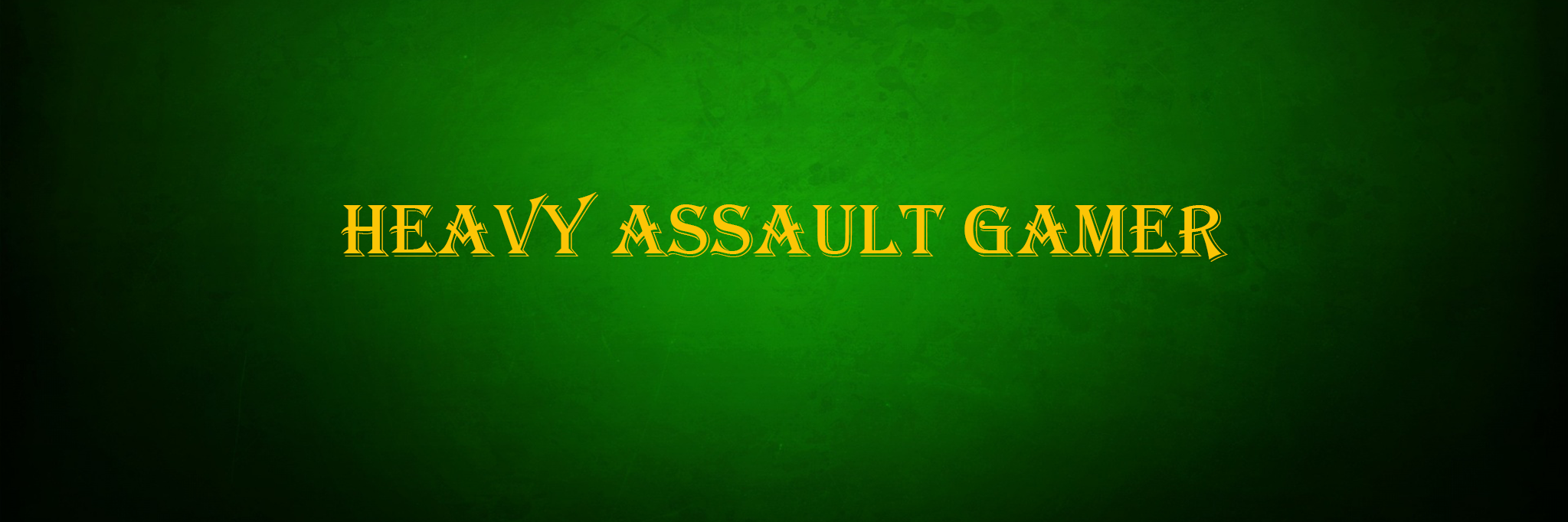 Heavy Assault Gamer banner