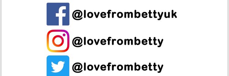 Love From Betty banner