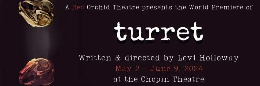 A Red Orchid Theatre banner