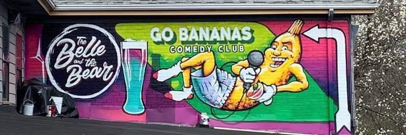 Go Bananas Comedy Club banner