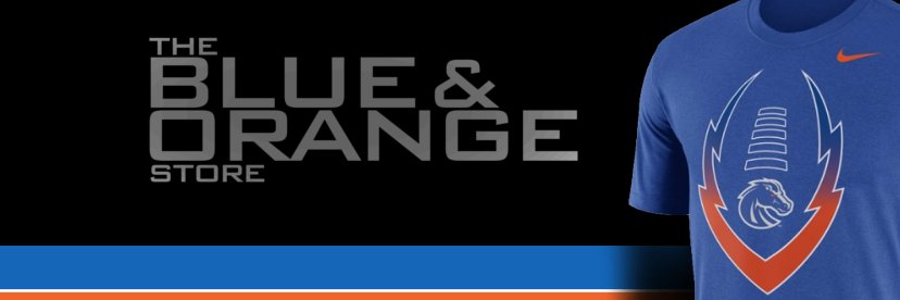 Blue & Orange Store banner