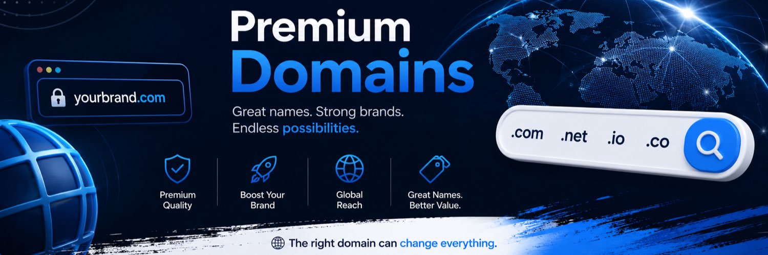 urfavdomainer's profile banner image