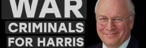 Dick Cheney Democrat banner
