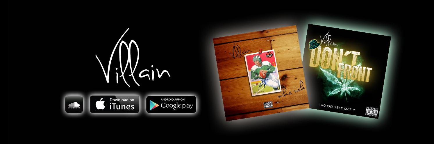 VILLAIN banner