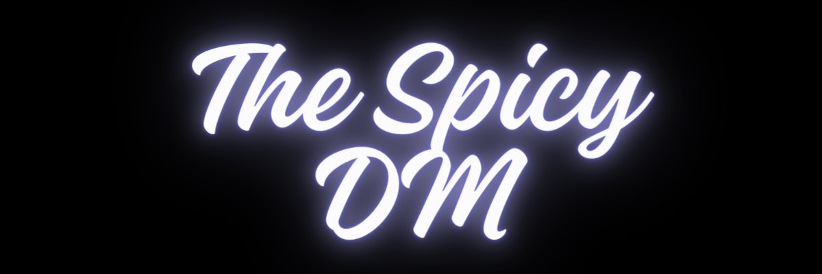 TheSpicyDM's profile banner image