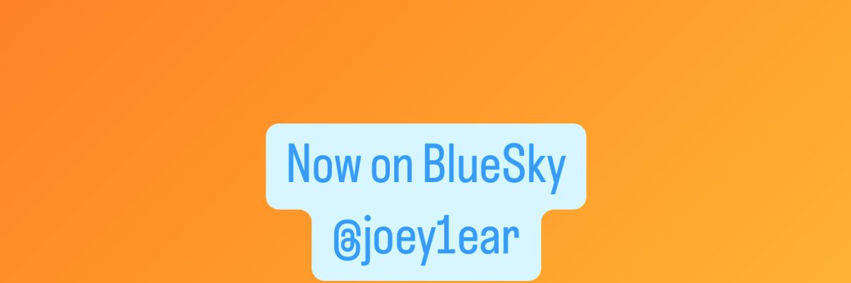 joey1ear's profile banner image