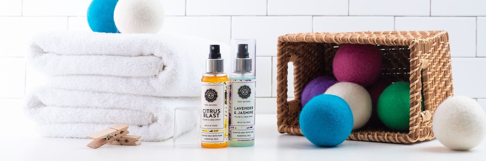 Woolzies Dryer Balls banner