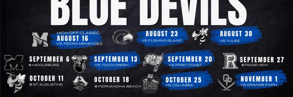 Clay High Football banner