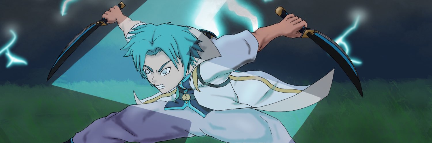 Cyan Prince banner