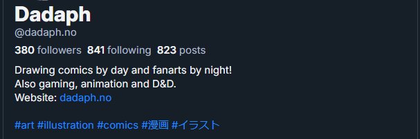 Dadaph's profile banner image