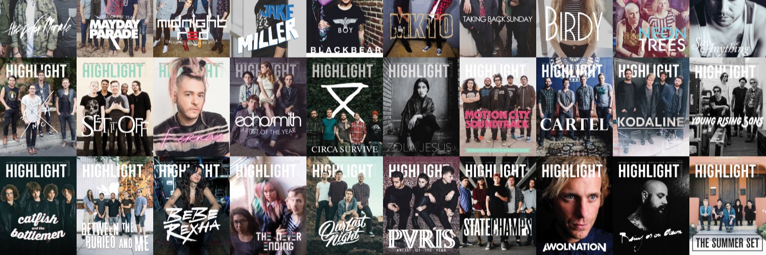 HighlightZine's profile banner image