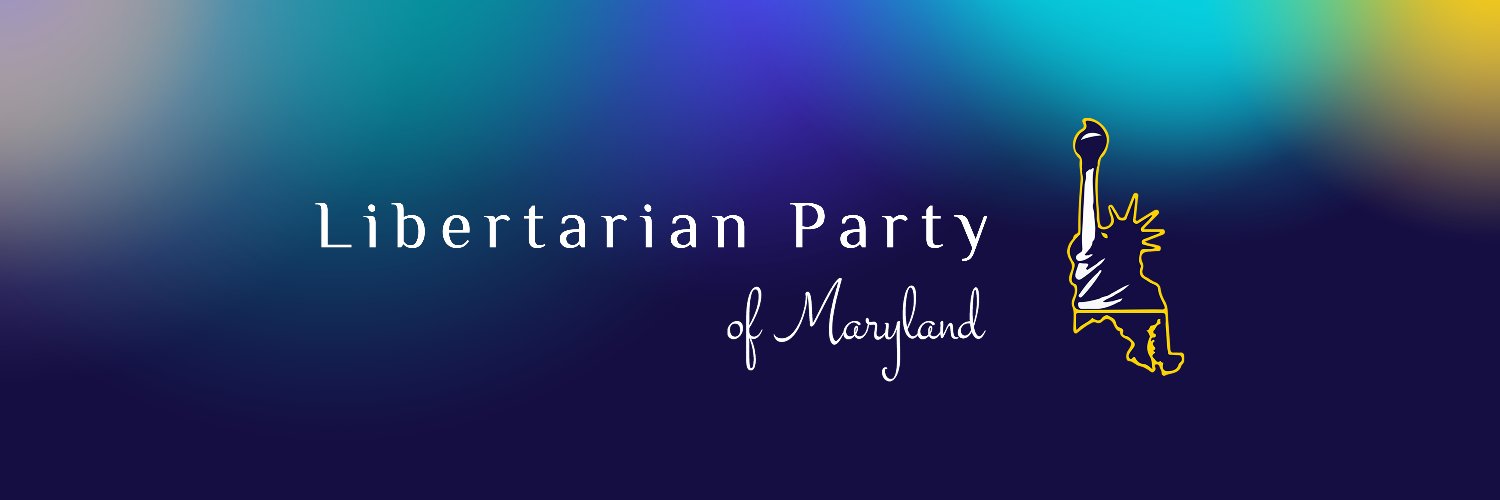 Libertarian Party of Maryland's banner