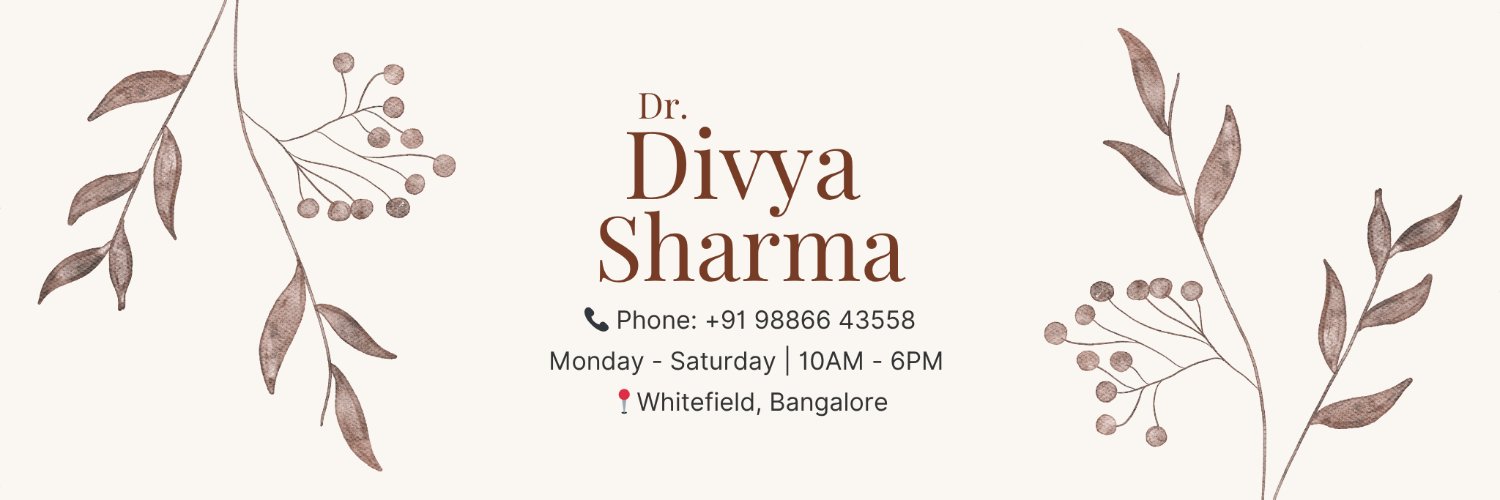 Dr. Divya Sharma's banner