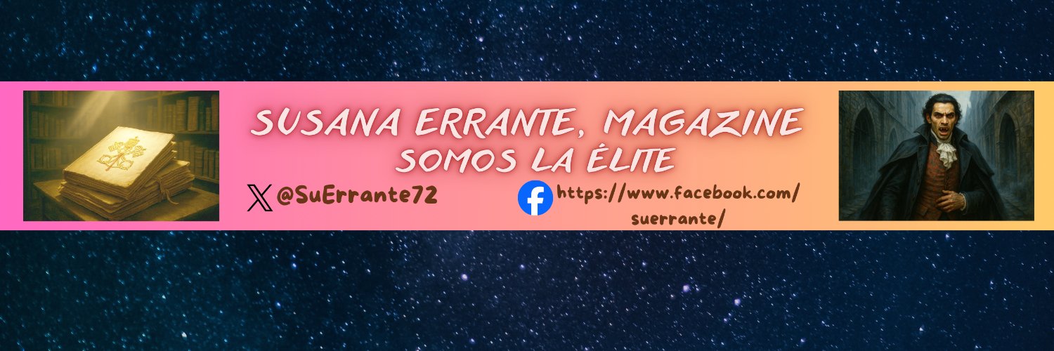 Susana Errante, Magazine 🌻♊🌷🐈‍⬛ banner