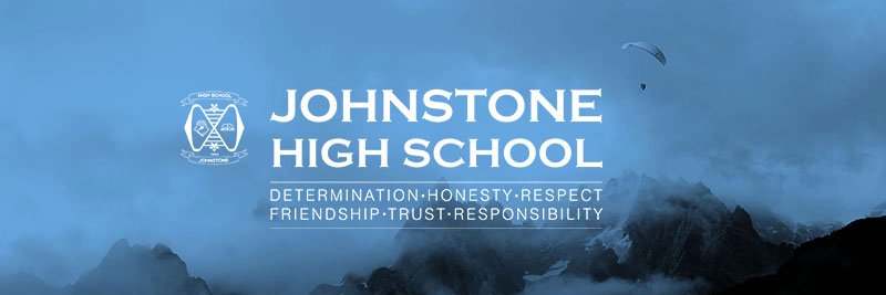 Johnstone H.S. banner