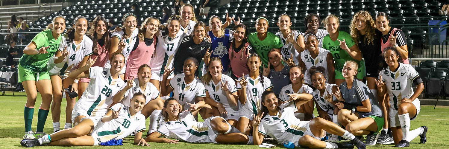 USF Women's Soccer's banner