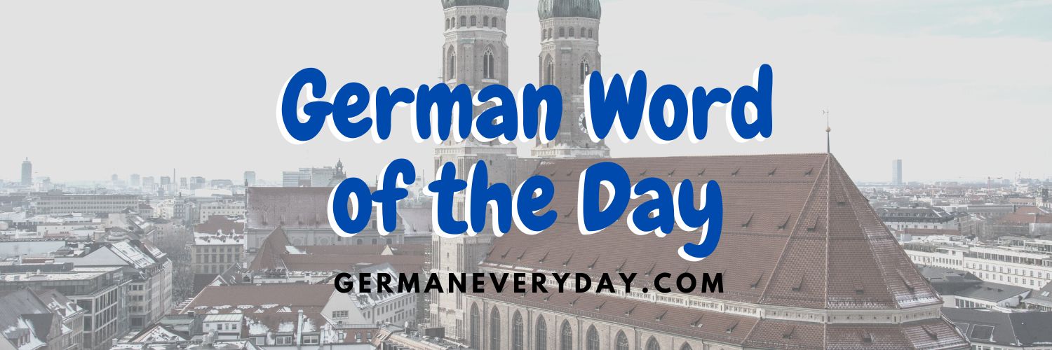 German Word of the Day banner