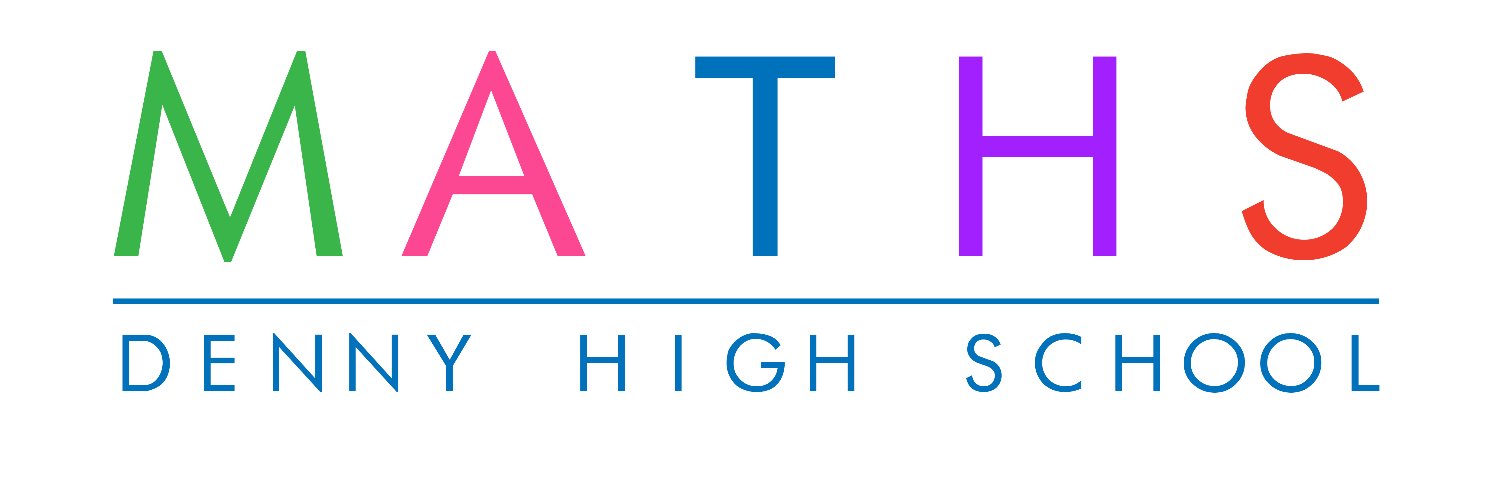 Denny High Maths banner
