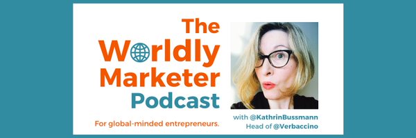 The Worldly Marketer Podcast Profile Banner