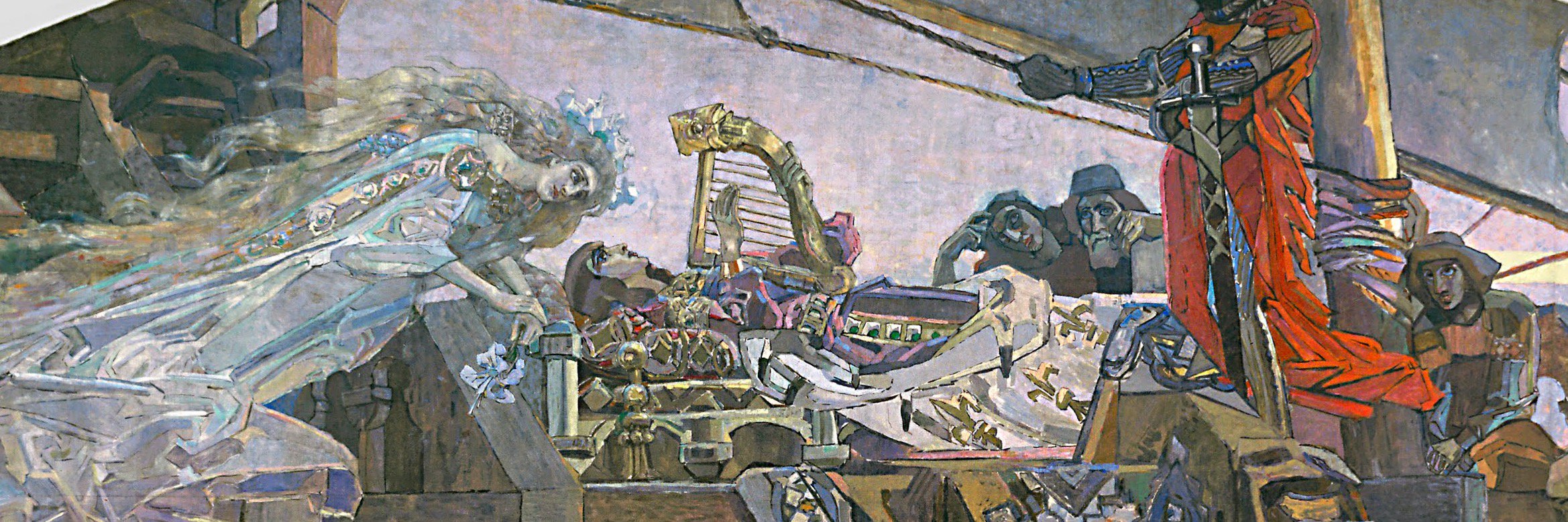 Mikhail Vrubel's banner