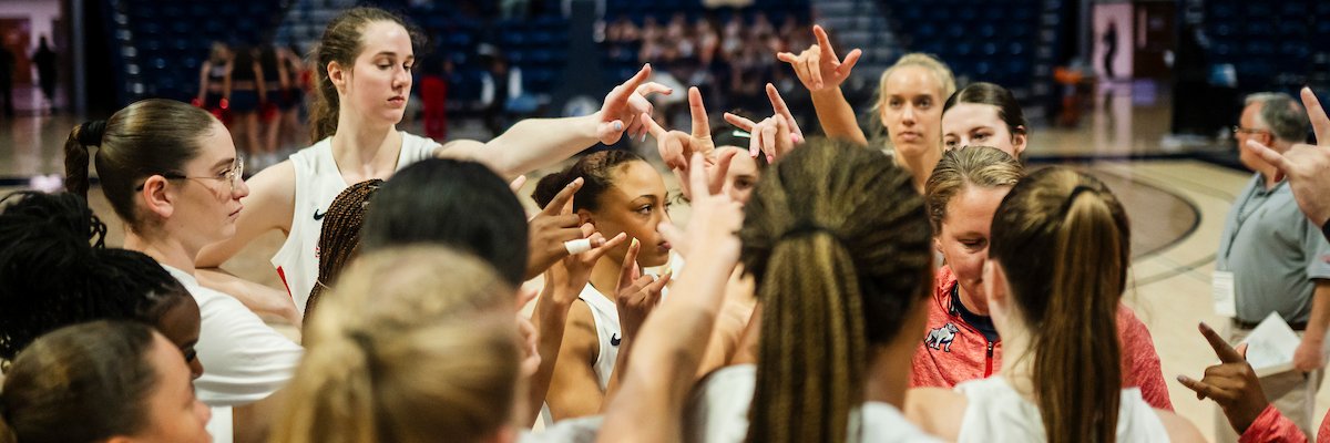 Samford Women's Basketball's banner