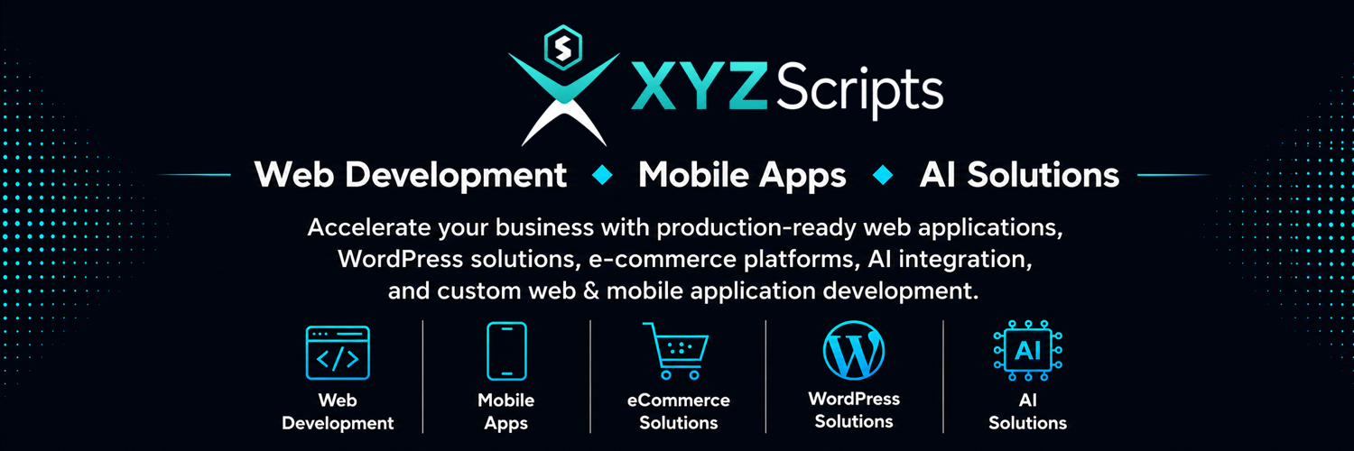 xyzscripts's profile banner image
