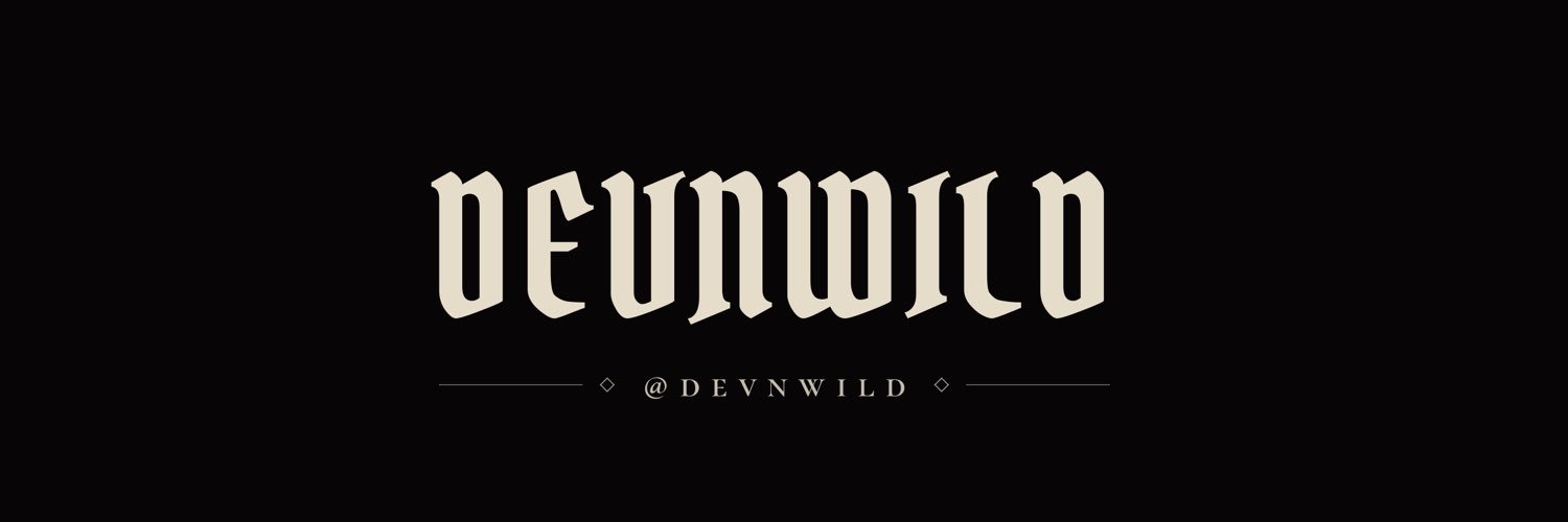 devnwild's profile banner image