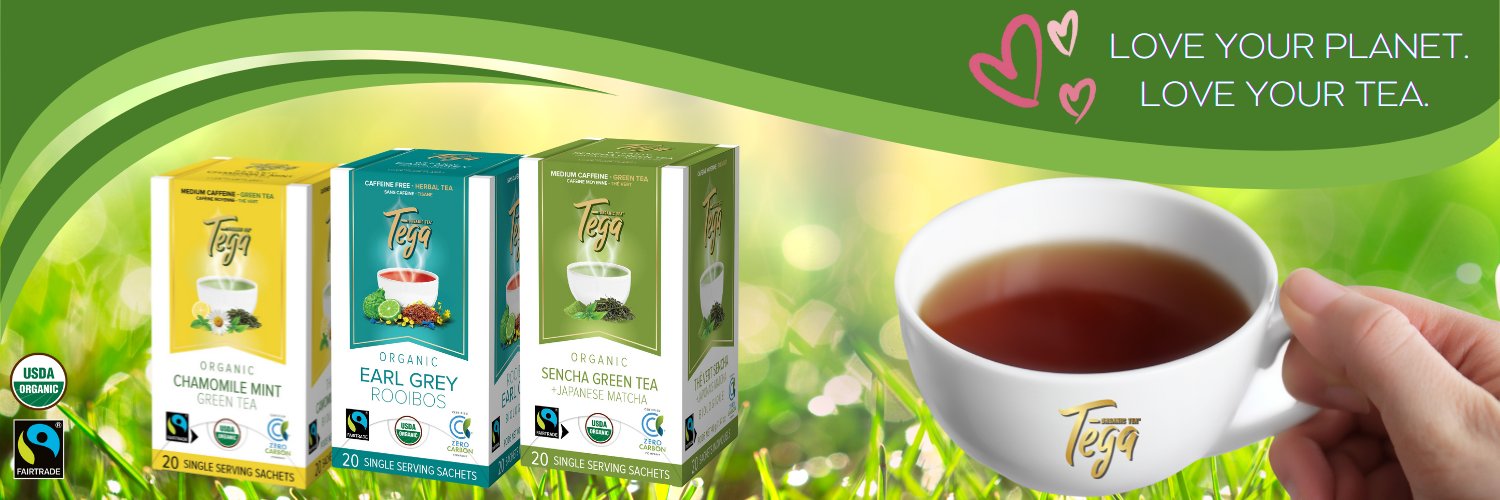 Tega Organic Tea banner