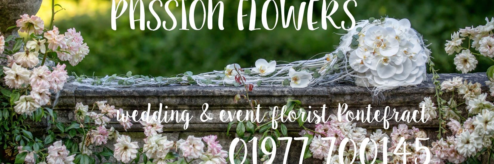 Passion Flowers Weddings & Events banner