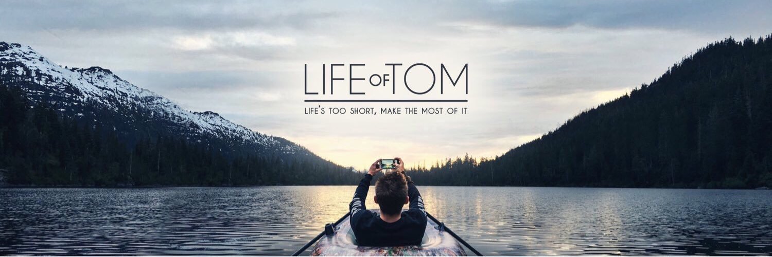 Follow @LifeOfTom banner