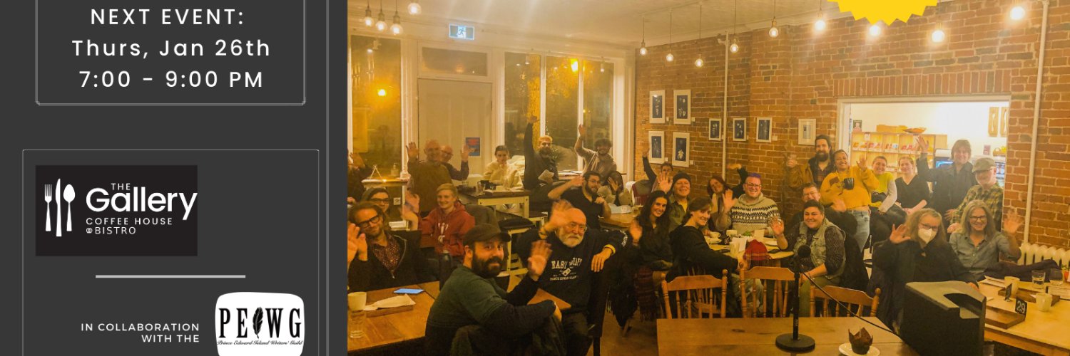 PEI Writers' Guild banner