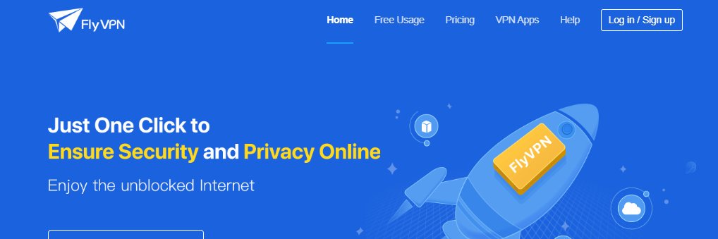 FlyVPN's profile banner image