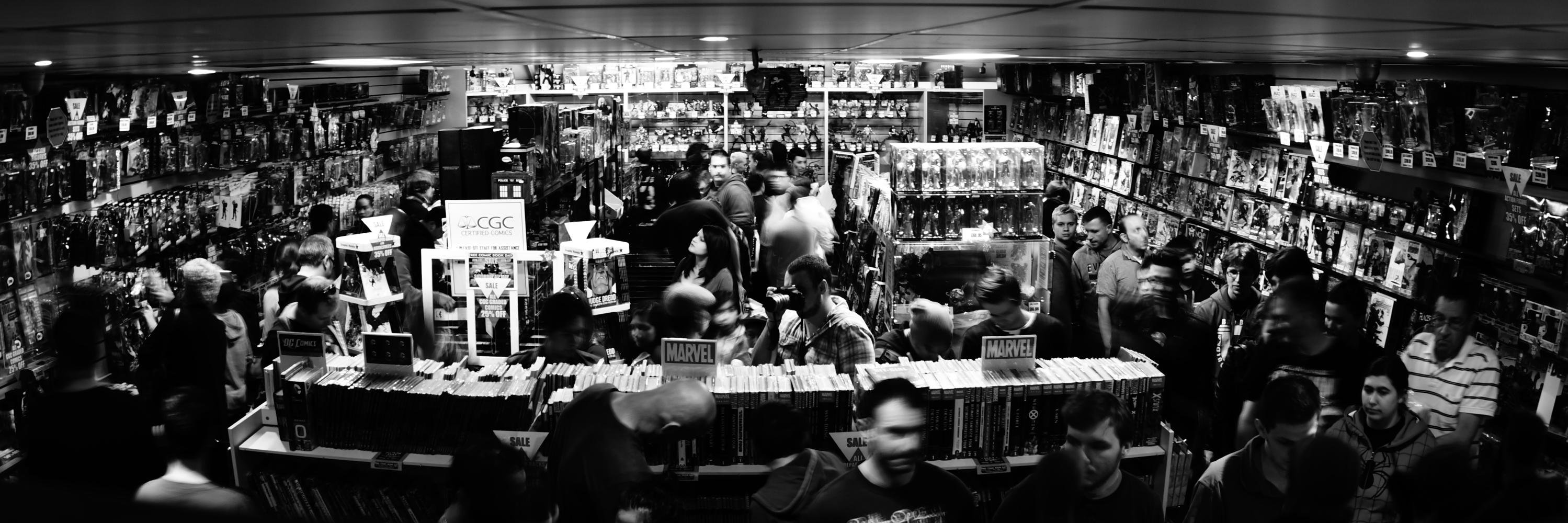 the Comic Shop banner