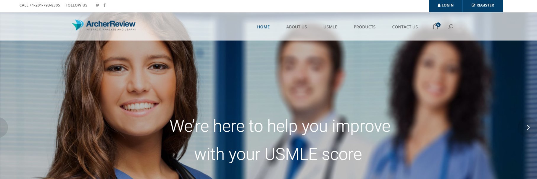 Archer USMLE Review banner