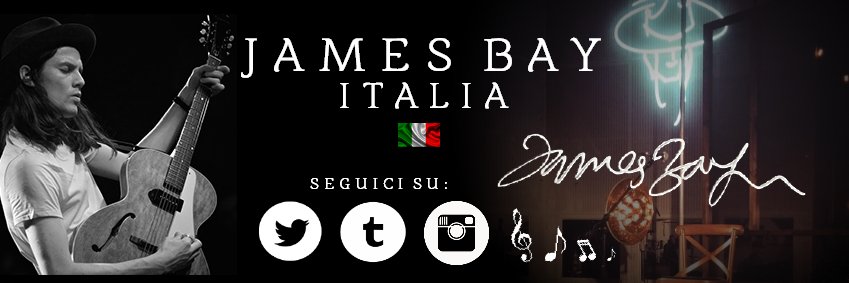 JamesBay_ITALIA's profile banner image