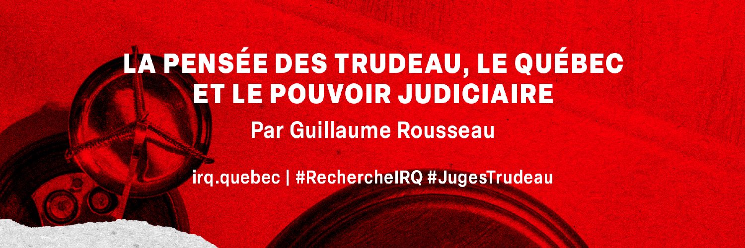Institut de recherche sur le Québec banner