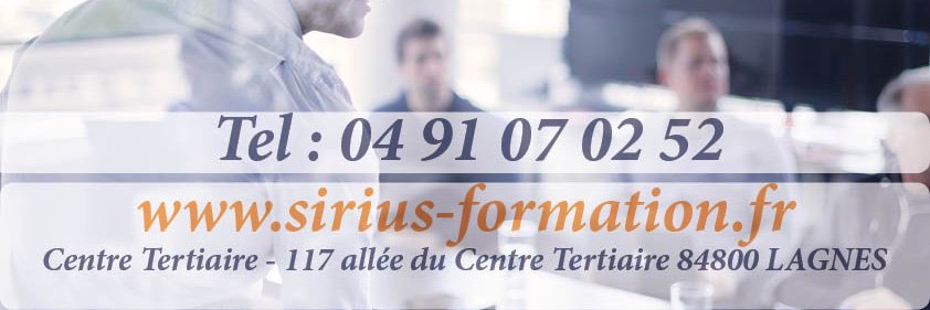 sirius formation banner