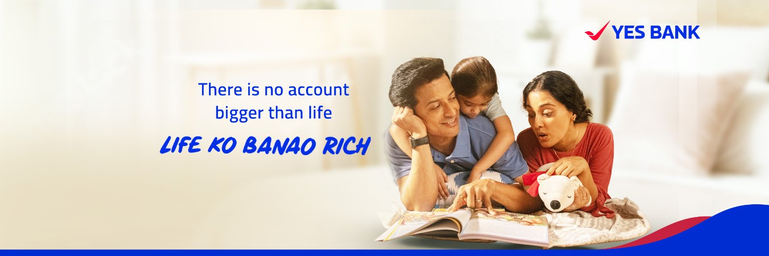YES BANK banner