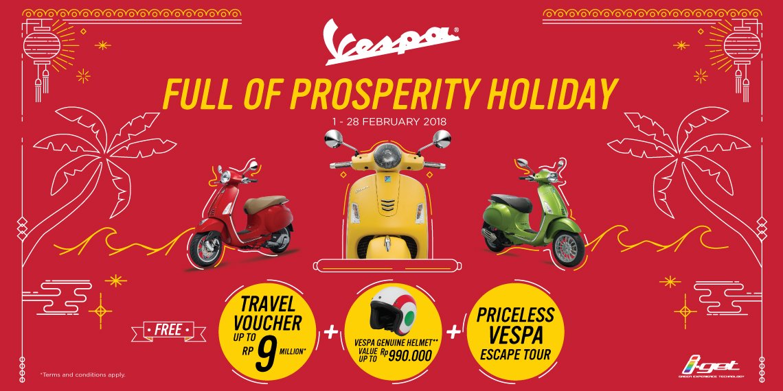 Piaggio Vespa Bali banner
