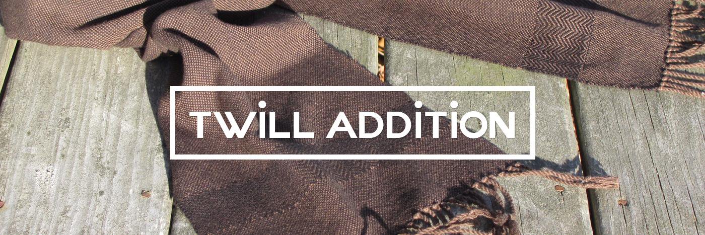 Twill Addition banner