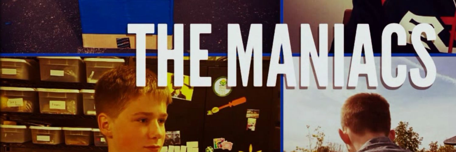 The Maniacs banner
