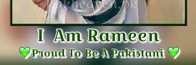 rameenrana's profile banner image