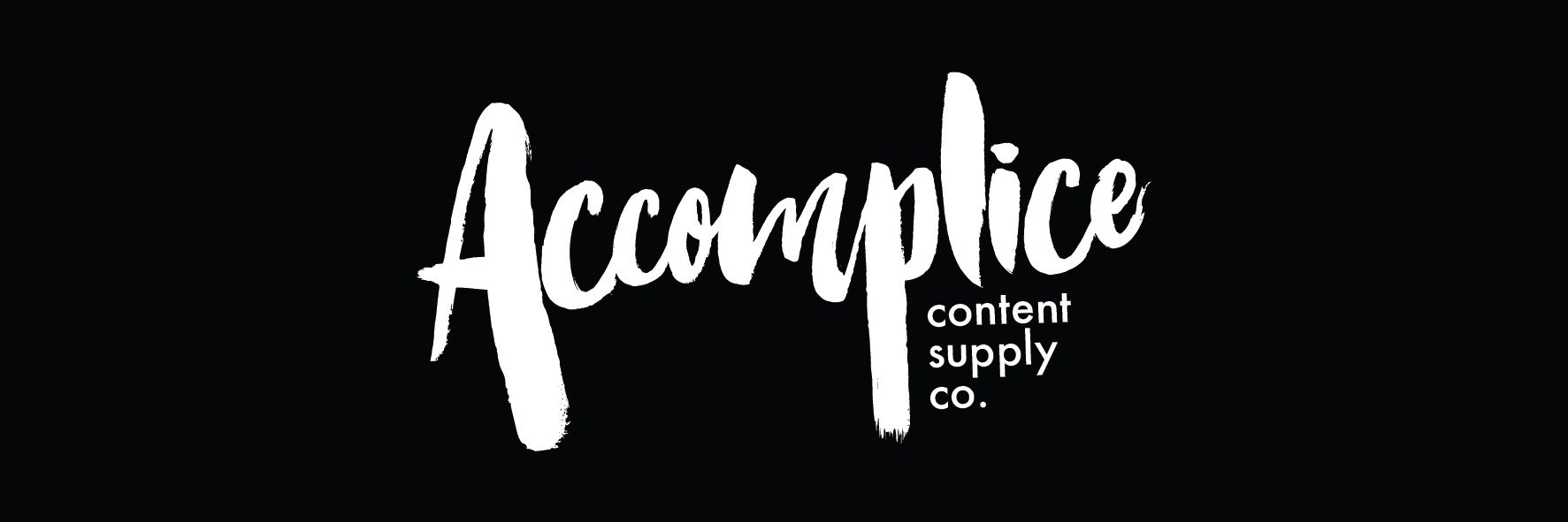 Accomplice Content banner