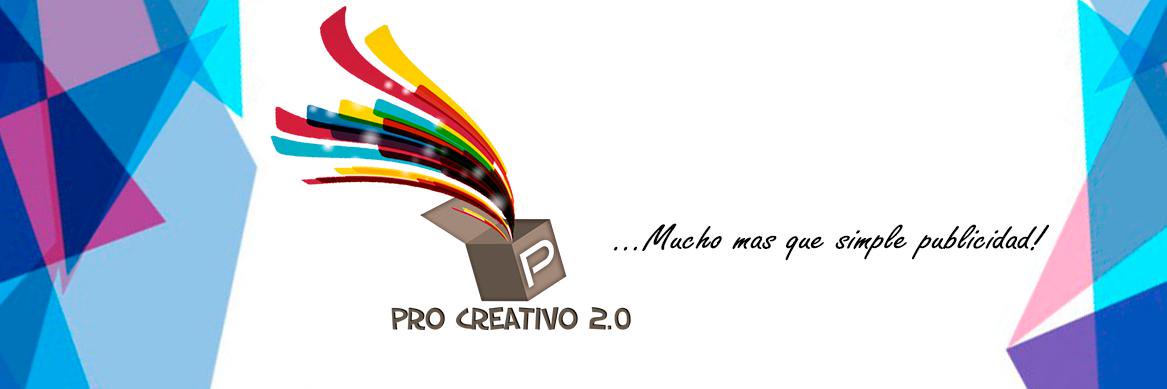 Pro Creativo 2.0 banner