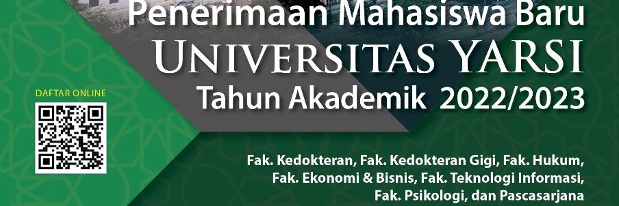 Universitas YARSI Official banner