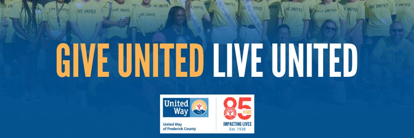 United Way Frederick banner