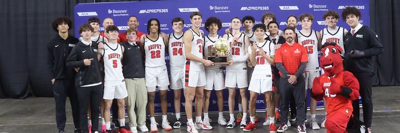 Brophy Basketball banner