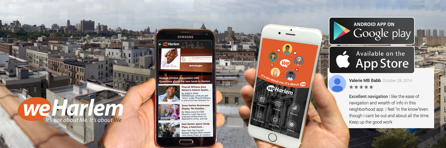 WeHarlem banner