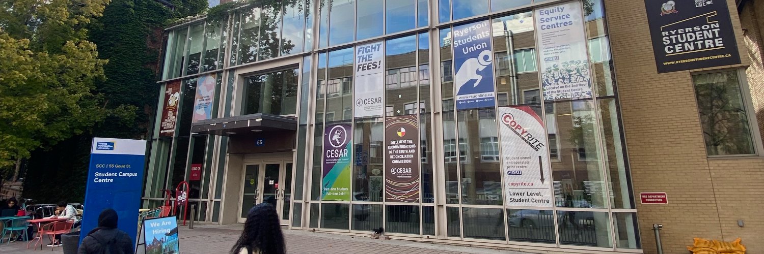 Toronto Met Students' Union banner