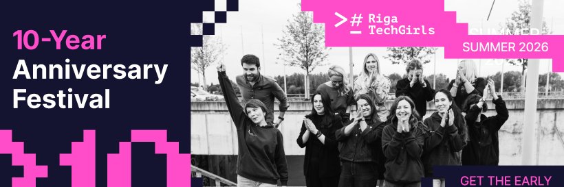 Riga TechGirls banner